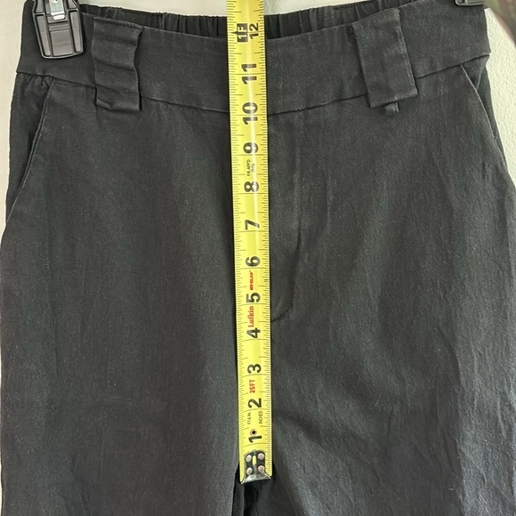 I.AM.GIA. black high rise zip fly joggers - Picture 4 of 9